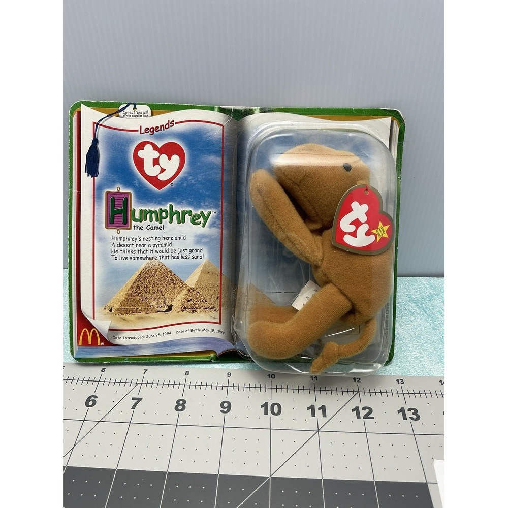 Humphrey‎ The Camel Ty Teenie Beanie Baby Legend McDonalds RARE